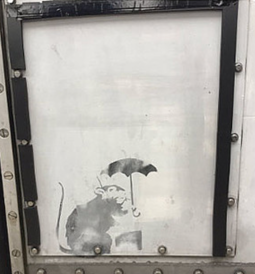 バンクシー再び